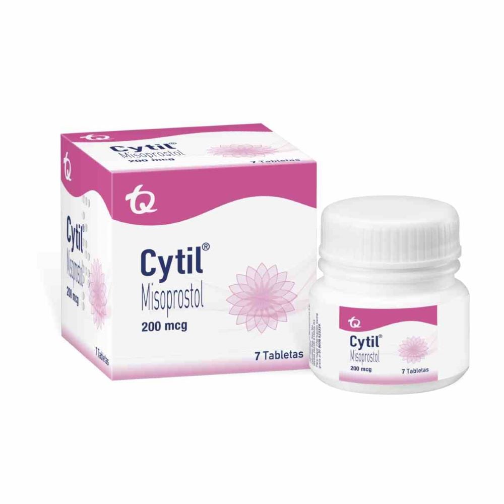 Cytil Misoprostol Bogotá 200 Mcg Tabletas Caja X 7