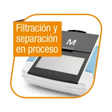 Filtración y separación en proceso y prueba de integridad