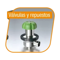 Válvulas y repuestos