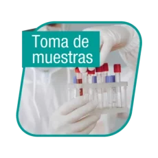 toma de muestras